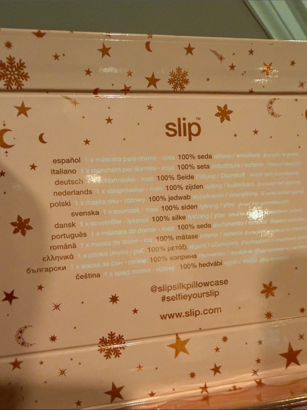 Slip Pure Silk Pink Sleep Eye Mask - Picture 6 of 9